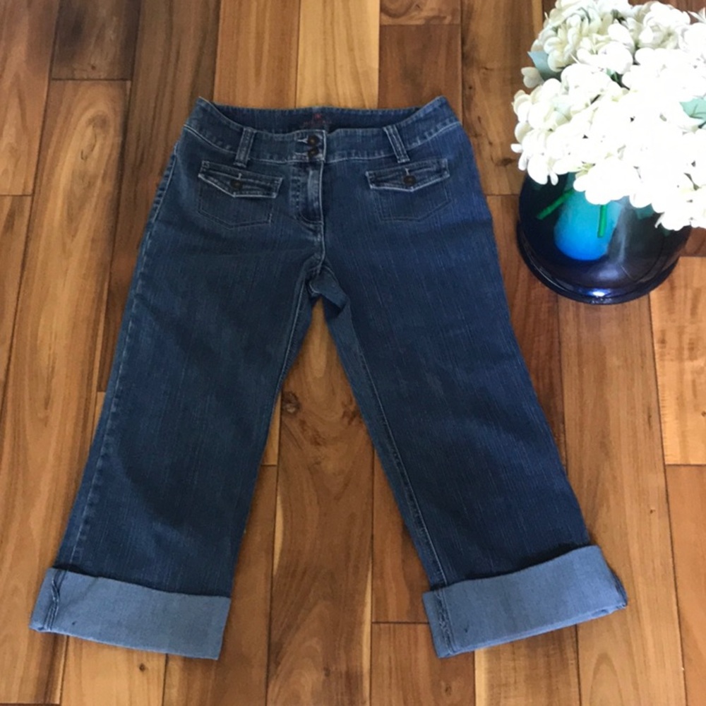 INC Mid-Calf Jeans